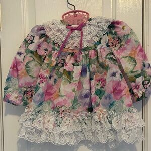 Baby girl Floral Lace dress